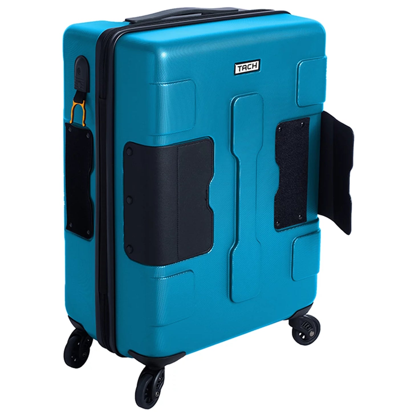 V3 Connectable Hardside Carry on Spinner Travel Luggage Bag Suitcase, Blue