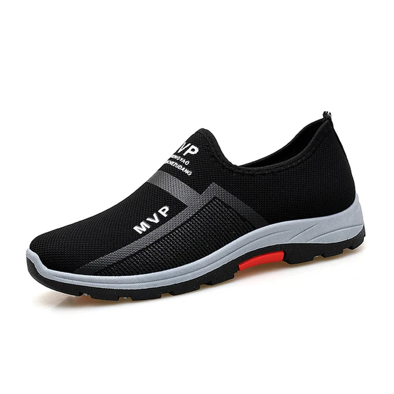 Summer Mesh Men Shoes Lightweight Sneakers Men Fashion Casual Walking Shoes Breathable Slip on Mens Loafers
