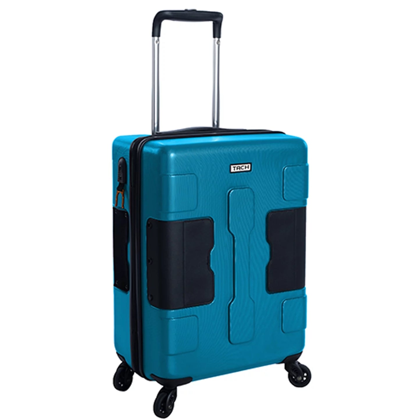 V3 Connectable Hardside Carry on Spinner Travel Luggage Bag Suitcase, Blue