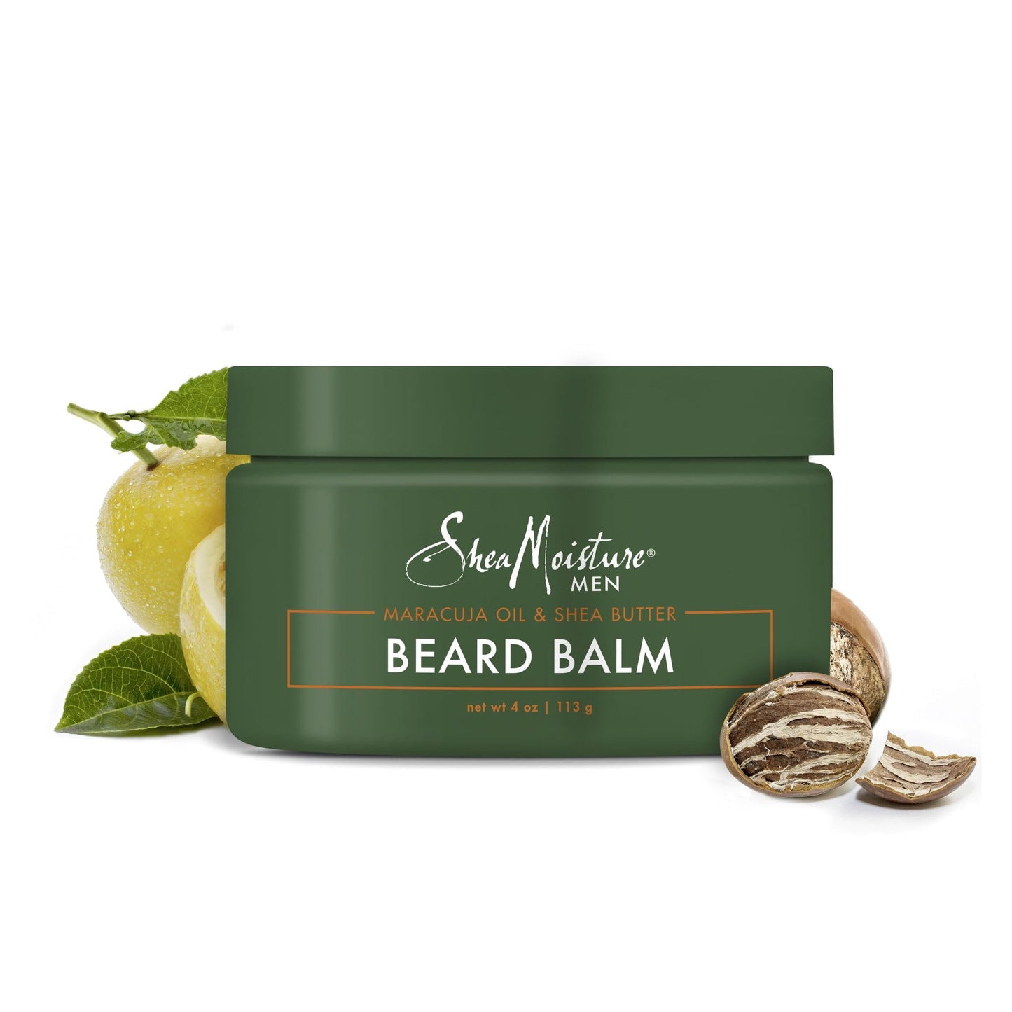 Beard Balm with Maracuja Oil and Shea Butter, 4 Oz