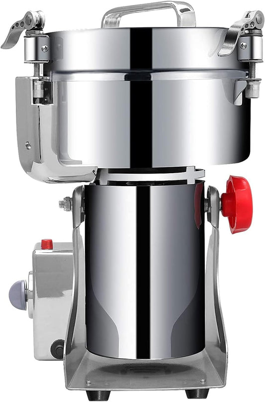 "High-Speed Commercial Grain Grinder Mill for Herbs, Spices, and Coffee - 1000G Capacity"