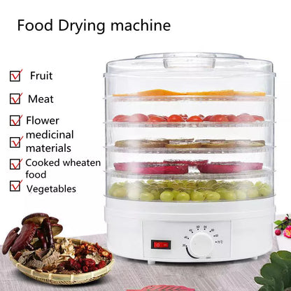 Food Dehydrator Meat Drying Machine Snack Food Fruit Dryer Home Use Multifunctional Kitchen Dehydrator