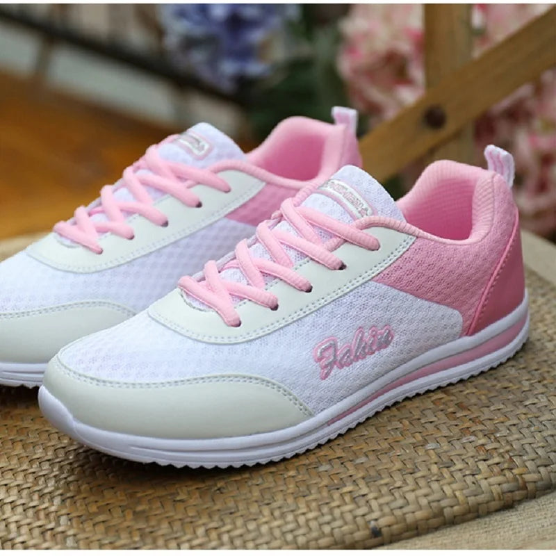 Breathable Woman Casual  Mesh  Sneakers/Trainers