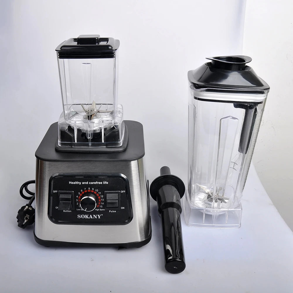 Houselin 6000W Powerful Blender, Professional Countertop Blender for Smoothies, Ice and Frozen Fruit