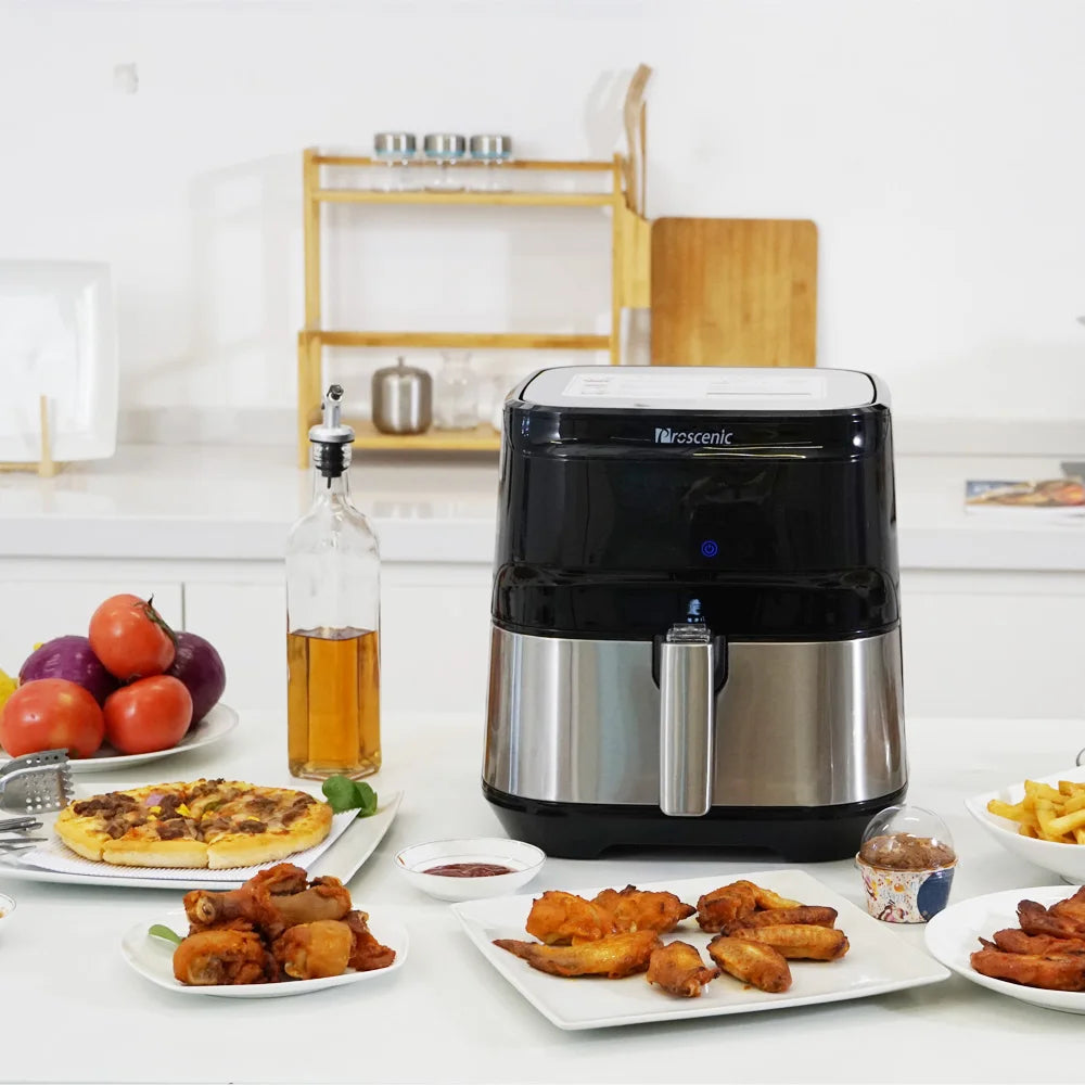 No oil air fryer 1700W 5.5L large capacity Multi-function Tens of online recipes & customize recipes new digital healthy cooker