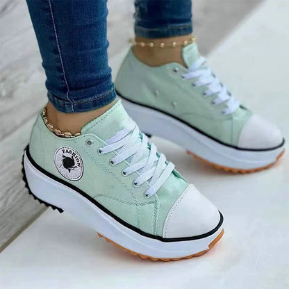 Women's High-End Brand Comfortable Breathable Canvas Shoes Casual Shoes