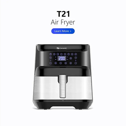 No oil air fryer 1700W 5.5L large capacity Multi-function Tens of online recipes & customize recipes new digital healthy cooker