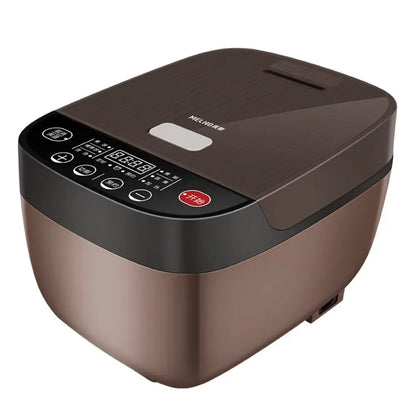 5L electric rice cooker intelligent reservation for rice cooking, steaming, and non stick inner liner electric rice cooker 3-5 L