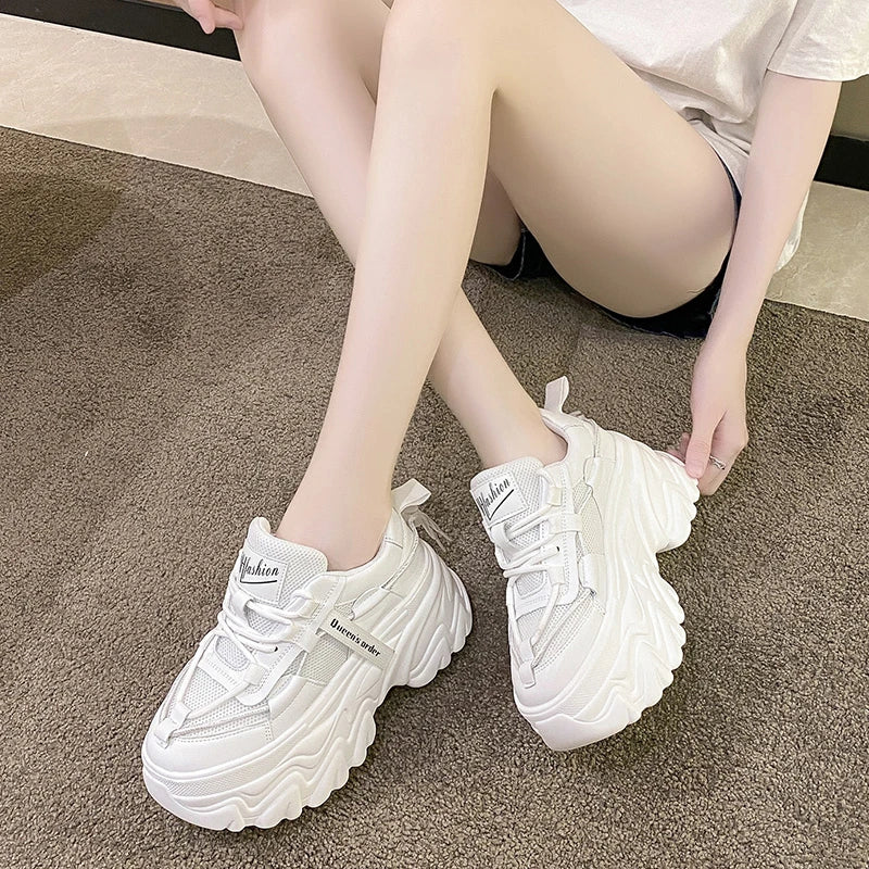 Mesh Breathable Chunky Sneakers for Women