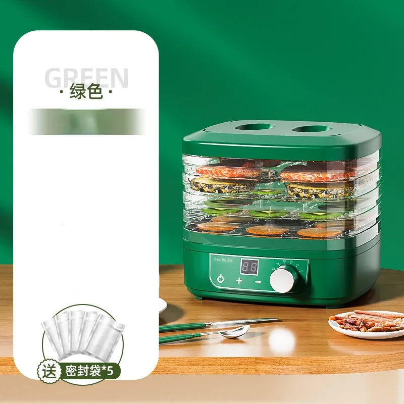 5-layer household smart fruit dryer food dryer fruit and vegetable pet meat food air dryer small household fruit dryer