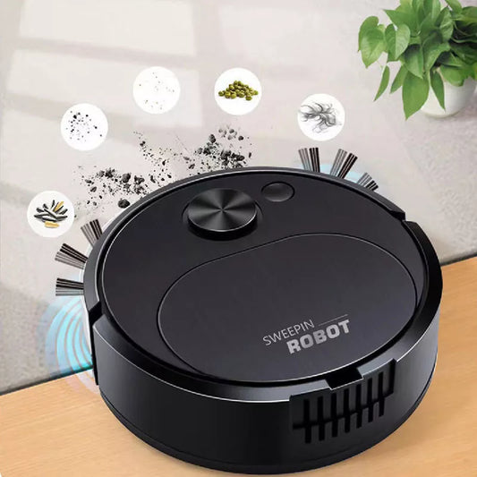 2024 NEW USB Sweeping Robot Vacuum Cleaner Mopping 3 In 1 Smart Wireless 1500Pa Dragging Cleaning Sweep Floor for Home Office