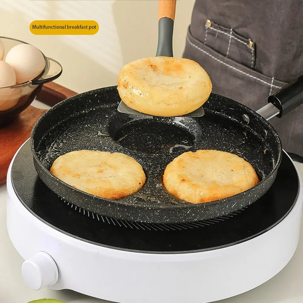 1/3/4 Cups Pancakes  Durable Non-stick Frying Pan