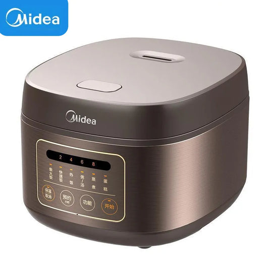 Midea 4L/5L Electric Rice Cooker Multifunctional Portable Non-stick Electric Cooker 220V Household Appliance Metal Body For Home