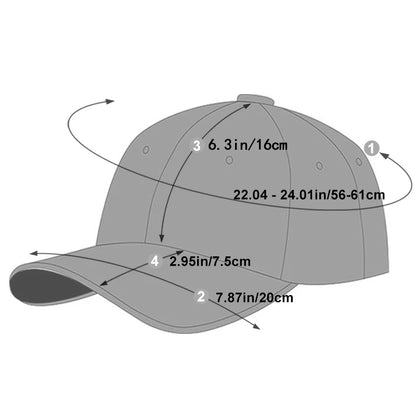 Men Summer Fashion Embroidery  Cap