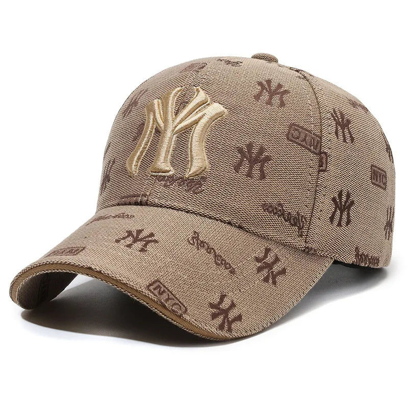 Men Summer Fashion Embroidery  Cap