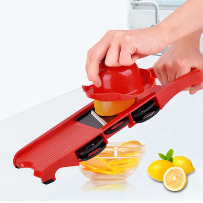 Cooking Tool Sets Fruit Cutter Vegetable Mandoline Slicer Grater 6 Blades Slicer Multi-function Kitchen Gadget