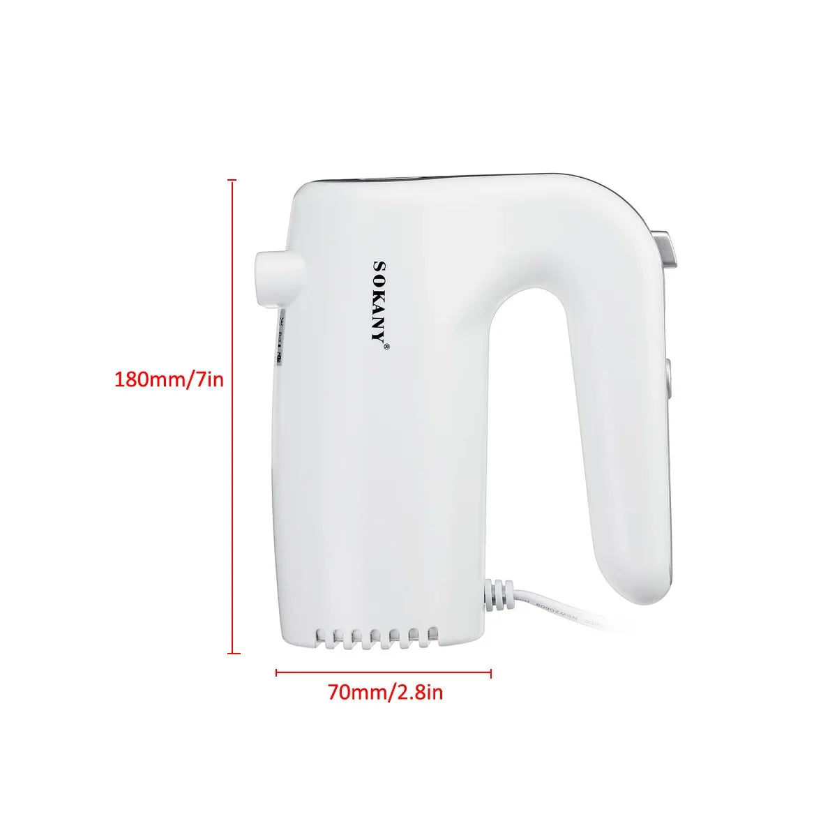 800/500W Electric Hand Mixer Whisk Egg Beater Cake Baking Home Handheld Small Automatic Mini Cream Food Whisk Blenders Kitchen