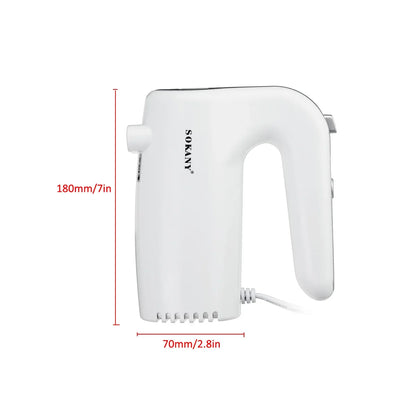 800/500W Electric Hand Mixer Whisk Egg Beater Cake Baking Home Handheld Small Automatic Mini Cream Food Whisk Blenders Kitchen