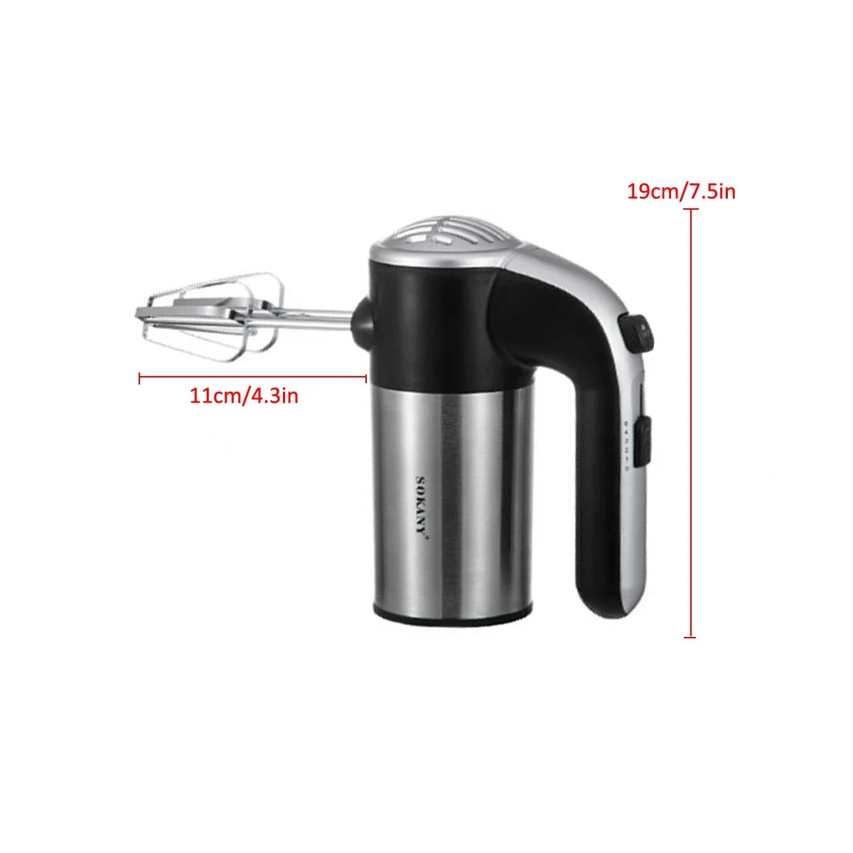 800/500W Electric Hand Mixer Whisk Egg Beater Cake Baking Home Handheld Small Automatic Mini Cream Food Whisk Blenders Kitchen