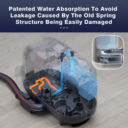 GOOVI 13KPa Suction Steam Spot Cleaner Handheld Spot Vacuum Cleaner For Carpet Sofa Curtain Cleaning Spray Integrated Machine