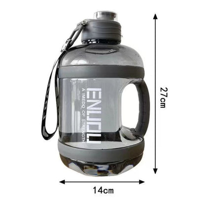 1.6L/2Lwater Bottle Large Capacity Sports Square Sports Water Cup Ton Ton Bucket Cup Portable Big Water Bottle Water Bottle Hot