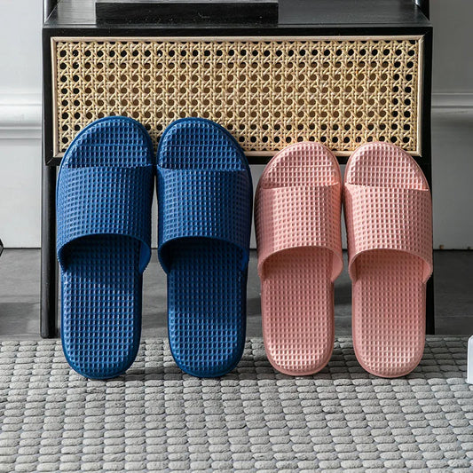 Slipper Women'S Non-Slip Men'S Bathroom Bath Slippers Couple outside the Home Wearing Fashion Slippers Men Shoes Mens Slippers