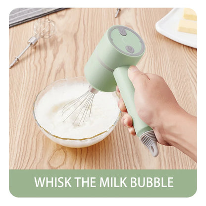 Xiaomi Wireless Portable Wireless Whisk Electric Food Mixer Hand Blender High Power Dough Blender Egg Beater Handheld Mixer Tool