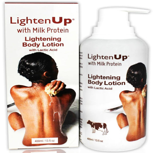 "Milk Protein Infused Dark Spot Correcting Body Lotion for Oily Skin - 400ml"