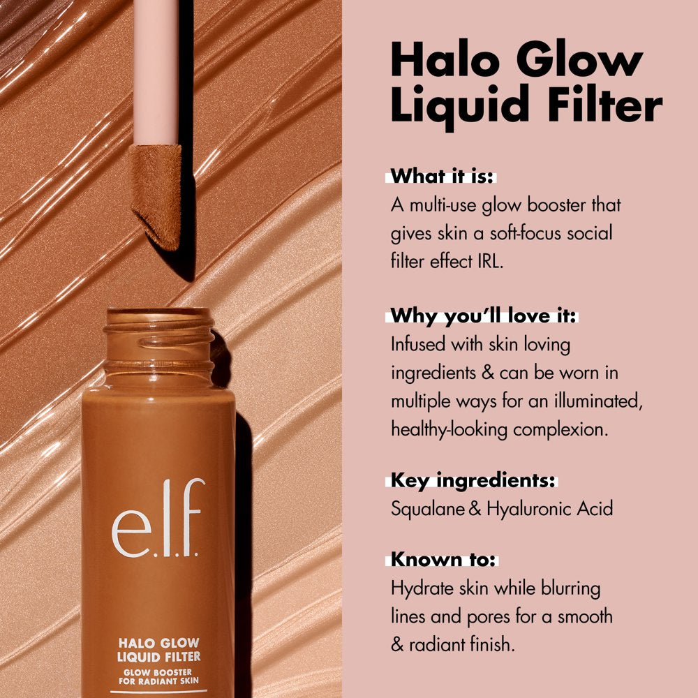 Halo Glow Liquid Filter, 6 Tan/Deep, 1.06 Fl Oz