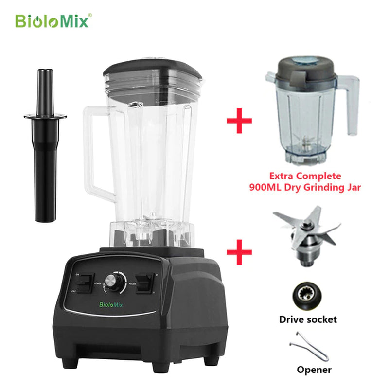 BPA Free 3HP 2200W Heavy Duty Commercial Grade Blender Mixer Juicer High Power Food Processor Ice Smoothie Bar Fruit Blender