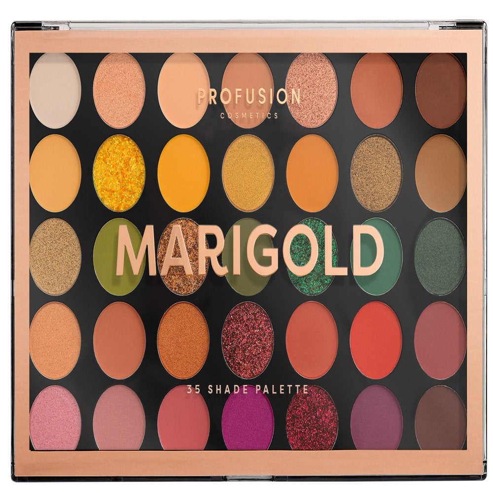 35 Shade Eyeshadow Palette - Marigold