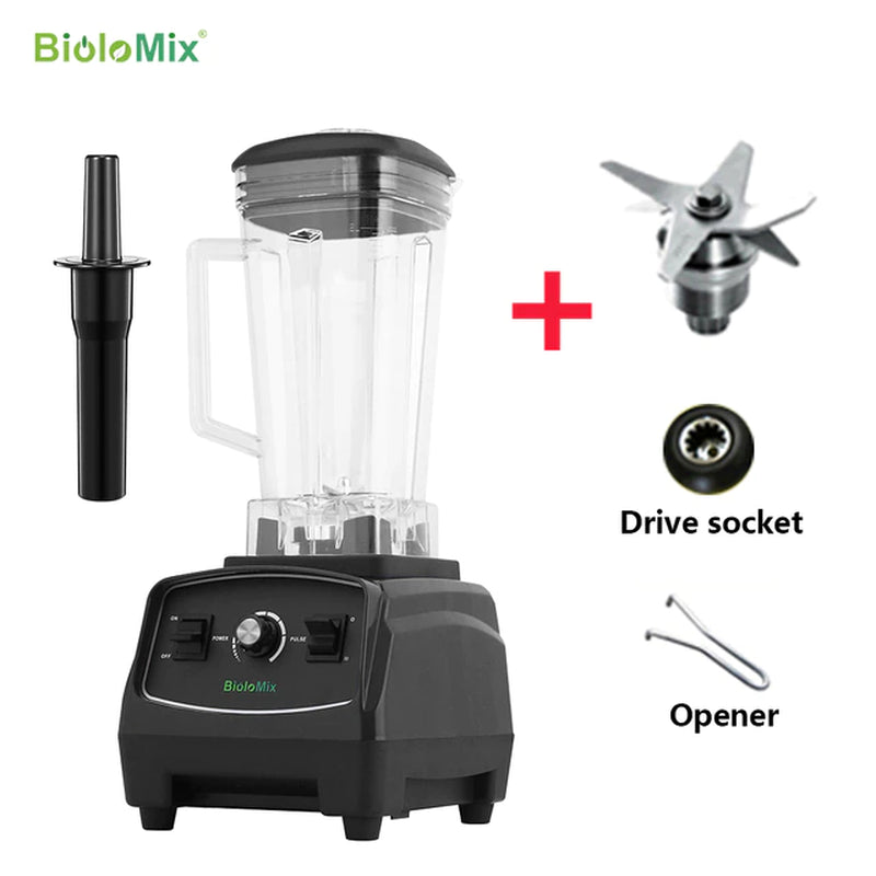 BPA Free 3HP 2200W Heavy Duty Commercial Grade Blender Mixer Juicer High Power Food Processor Ice Smoothie Bar Fruit Blender