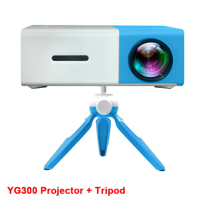 Mini Projector YG300 Pro LED Supported 1080P Full HD Portable Beamer Audio HDMI USB Video Projetor